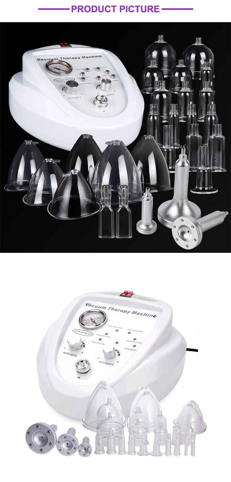 Aspirazione a vuoto Butt Lifting Cups Pump Therapy Maschera di ingrandimento del seno 5