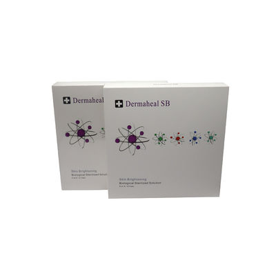 Cura della pelle facciale Dermaheal SB Mesoterapia Ampolata Siero 10 x 5 ml Per Anti-Aging