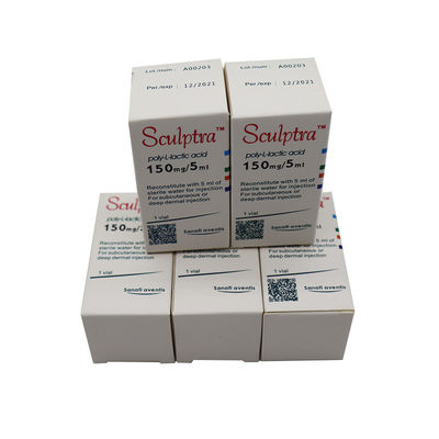 riempitore cutaneo PLLA poli-l-acido lattico 1 flaconcino x5ml riempitore cutaneo anti-invecchiamento chirurgia plastica facciale