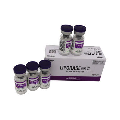 Liporasi Ialuronidasi 1500iu Liofilizzato 1500u 10 flaconcini Soluzione per la dissoluzione di acido HA Liporasi