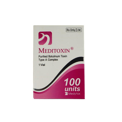 Meditoxin 200iu Botulax Nabota Botulinum Toxin Le rughe rimuovono Btx