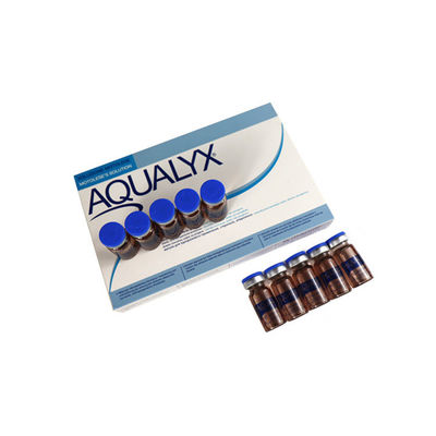 Aqualyx Dissolve Fat Lipolysis Lipolytic Solution dimagrante 10 fiale*8ml