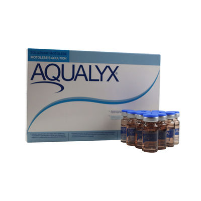 Iniezioni di Aqualyx efficace per la perdita di peso Iniezioni di scioglimento dei grassi 8 mlx 10 vasi Aqualyx