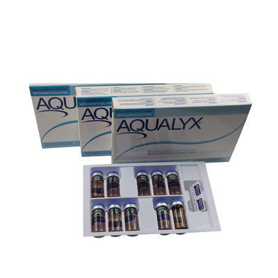 Iniezioni di Aqualyx efficace per la perdita di peso Iniezioni di scioglimento dei grassi 8 mlx 10 vasi Aqualyx