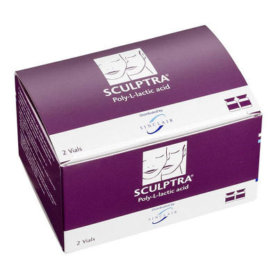 riempitore cutaneo PLLA Acido poli-L-lattico Riempitore demale chirurgia plastica facciale anti-invecchiamento (2 flaconcini X 5 ml)