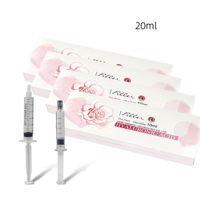Riempitore cutaneo 1ml 2ml 3ml 5ml 10ml 20ml 50ml HA Riempitore Acido Ialuronico Iniezione rughe