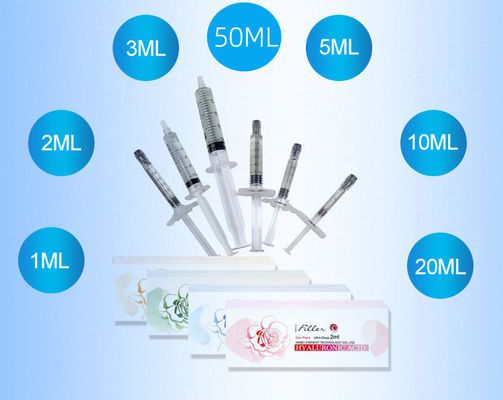 Riempitore cutaneo 1ml 2ml 3ml 5ml 10ml 20ml 50ml HA Riempitore Acido Ialuronico Iniezione rughe