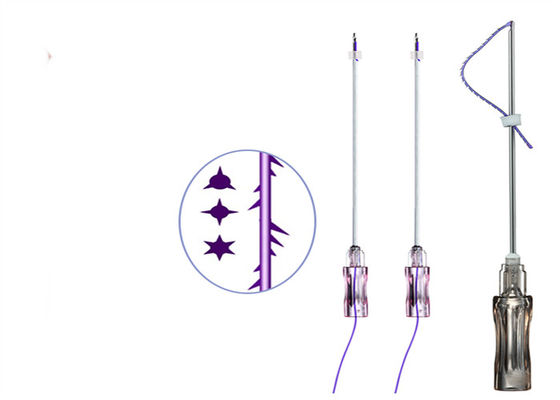 Collagene assorbibile Pdo Filler Cog 6D W Cannula Lifting Thread