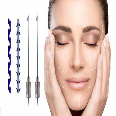 Facial Lifting Acuto Aglio Contundente Mono Cog Aglio Doppio Fishbone Pdo Thread