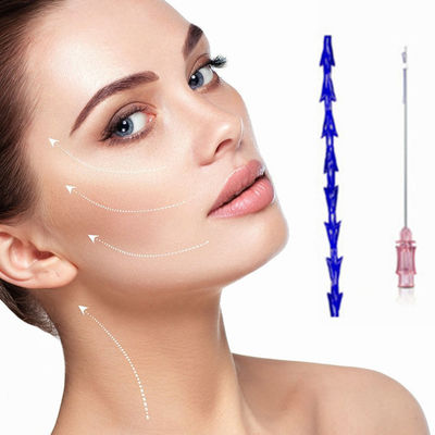 Facial Lifting Acuto Aglio Contundente Mono Cog Aglio Doppio Fishbone Pdo Thread