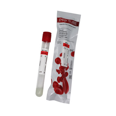 Tubo PRP 10 ml con gel ACD per la perdita dei capelli ricco di piastrine Tubo di centrifuga PRP PRF