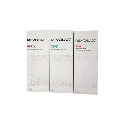 Revolax riempitore di acido ialuronico profondo e sottile 1.1 ml Revolax