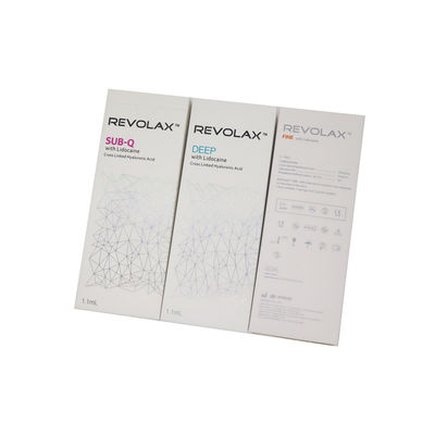 Revolax Riempitore di acido ialuronico Revolax Restylan Lyft Rejeunesse Radiesse Neuramis Revolax