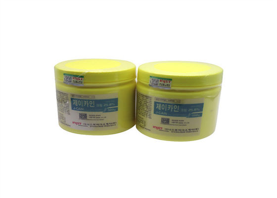 500 g Crema anestetica gialla J-CAIN Lidocaine Anestetici Tattoo Microneedle