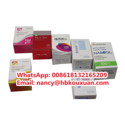 Botox originale 100iu 200iu Botulinum Toxins Botulax Nobota Meditoxins