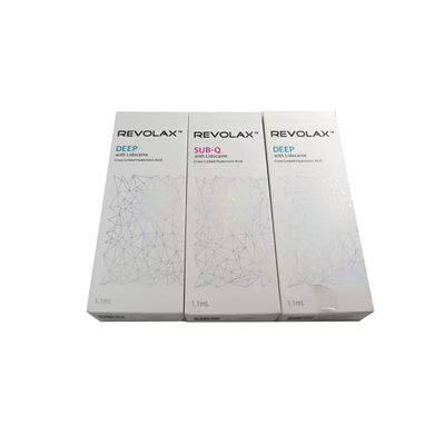 Revolax Riempitore di acido ialuronico Revolax Restylan Lyft Rejeunesse Radiesse Neuramis Revolax