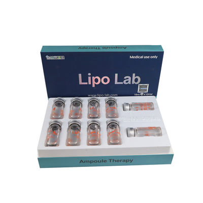Lipo Lab Ppcs Dissolve Cellulite Perdita di grasso Dissolving Slimming Injection Lipo Lab 8ml X 10vail