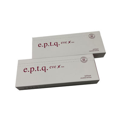 e.p.t.q. Acido ialuronico incrociato per riempimento cutaneo S100, S300, S500