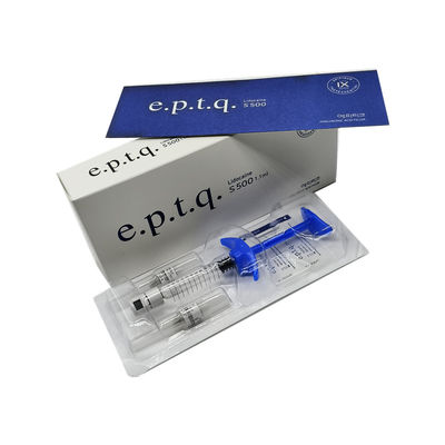 e.p.t.q. Acido ialuronico incrociato per riempimento cutaneo S100, S300, S500