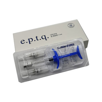 e.p.t.q S100 1x1.1ml: filler morbido per rughe morbide filler cutaneo con acido ialuronico