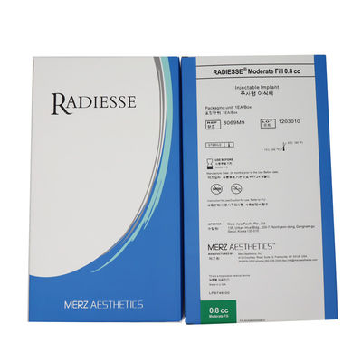 Riduzione delle rughe e delle pieghe Acido ialuronico per riempimento cutaneo 1,5 ml 0,8 ml