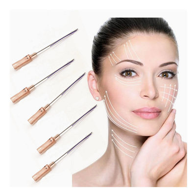 Facial Lifting Acuto Aglio Contundente Mono Cog Aglio Doppio Fishbone Pdo Thread