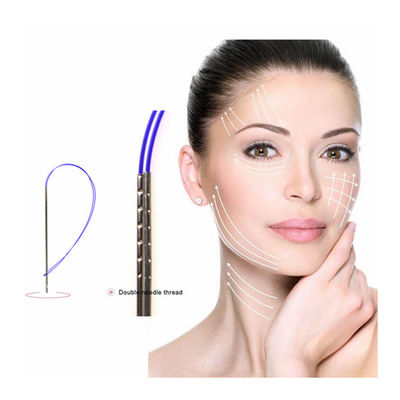 Stabbile assorbibile Korea Barbed 4D Cog W Blunt Pcl Pdo Thread per sollevamento guance Stringimento del corpo
