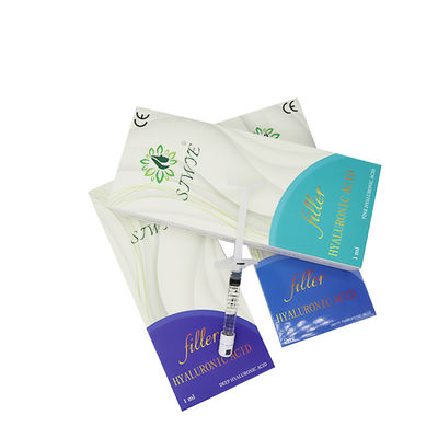 Acido ialuronico 1 ml 2 ml Riempitore per labbra iniettabile Acido ialuronico per iniezione Riempitore cutaneo Gel