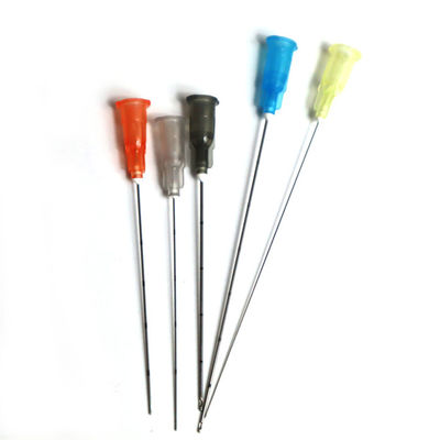 Cliniche estetiche monouso Aglio contundente 25g 50mm Microcannuli sterili fini