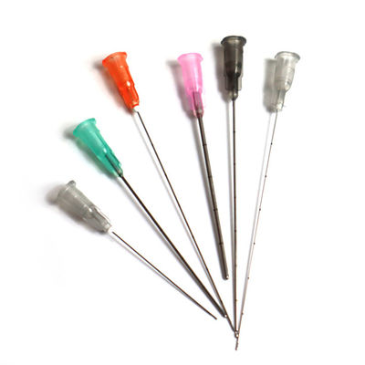 25G 50MM Riempitivi usa e getta per l' iniezione con ago a punta di cannula micro contundente