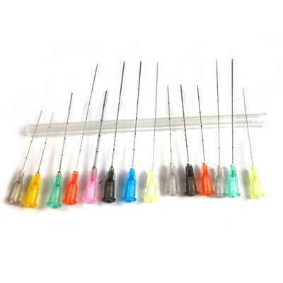 25G 50MM Riempitivi usa e getta per l' iniezione con ago a punta di cannula micro contundente