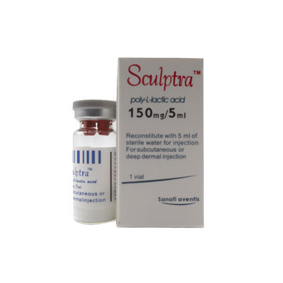 150 mg di polvere di PLLA poli-l-acido lattico 1 flaconcino x5 ml di riempitore anti-invecchiamento sculpta