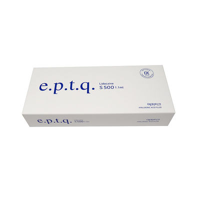 E. P. T. Q Korea Facial Filler Eptq S100 S300 S500 Iniezione di acido ialuronico
