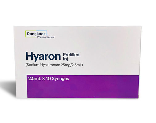 Hyaron Preempted Inj Dermal Filler per l' idratazione della pelle profonda per iniezione facciale