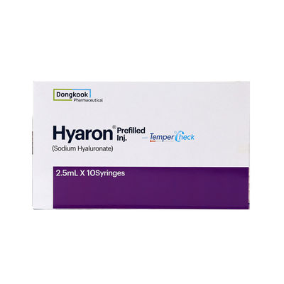 Ialuronato di sodio 25mg/2,5ml Hyaron Prepieno Injection Skin Rejuvenating