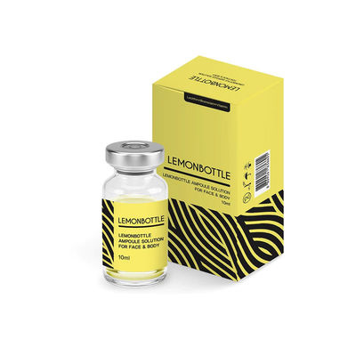 Iniezioni di dissolvimento del grasso in bottiglia di limone Vitamina B2 lipolítica per il viso