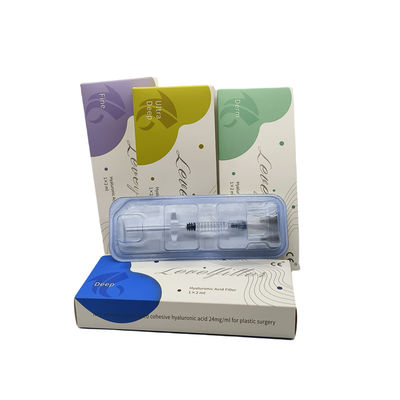 Aumento del sedere 20 ml 50 ml 100 ml Derm Plus Hyaluronic Acid Filler per l' ingrandimento del seno Prezzo dell' iniezione del seno