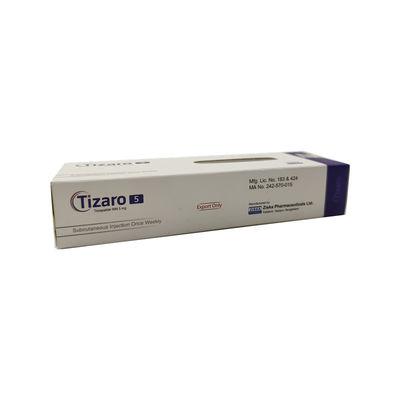 Tizaro Tirzepatide 5 mg 7.5 mg penna iniettabile sottocutanea da 0,5 ml