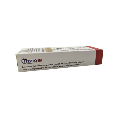 Tizaro Tirzepatide 5 mg 7.5 mg penna iniettabile sottocutanea da 0,5 ml