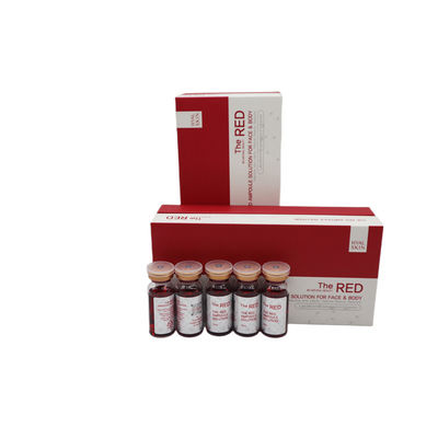 Dissolvere il grasso Lipolisi Ampolata Ampolata Rossa Soluzione Lipolistica Iniezione