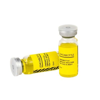 Soluzione in bottiglia di limone Ampolata 5X 10ml Iniezione dissolvente di grasso