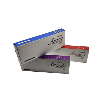 Arasti Dermal Filler Ringiovanimento della pelle Riempimento facciale Acido ialuronico iniettabile Corea Dermal Filler Lido Riempimento