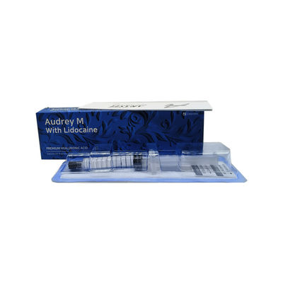 Iniezione di Acido Ialuronico Audrey M Con Lidocai 10ml Body Filler