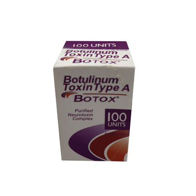 100 e 150 IU di Botox Onabotulinumtoxin BOTOX Cosmetico Iniezione
