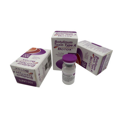 Allergan 100 iu soluzione salina Botox Hutox Rentox Innotox 50iu 150iu rughe alla fronte