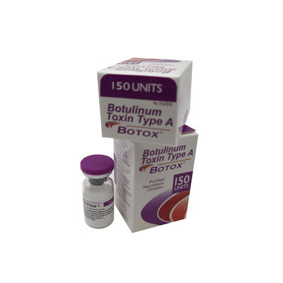 Allergan 100 iu soluzione salina Botox Hutox Rentox Innotox 50iu 150iu rughe alla fronte