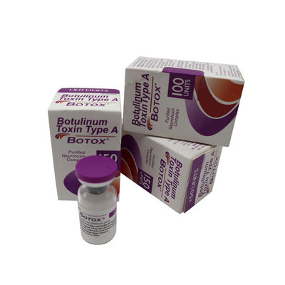 Allergan 100 iu soluzione salina Botox Hutox Rentox Innotox 50iu 150iu rughe alla fronte