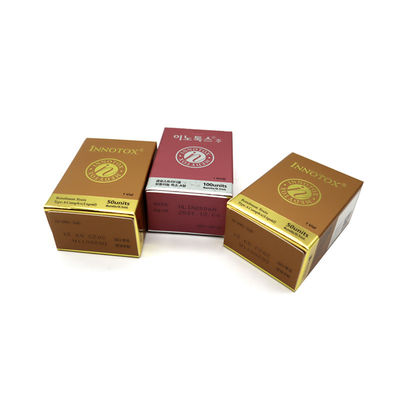 50UI 100U 150UI 200U BTX Allergan Botox Innotox Botulax Nabota Rentox Meditox
