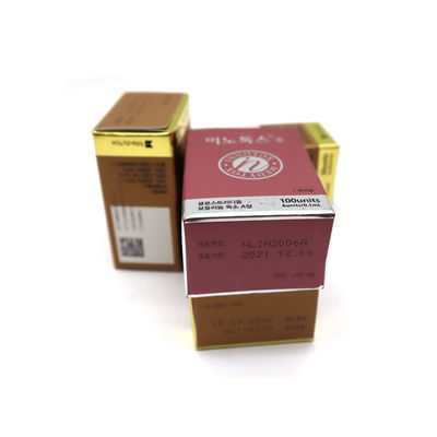50UI 100U 150UI 200U Allergan Botox Innotox Botulax Nabota Rentox Meditoxin Innotox
