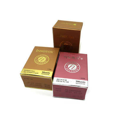 50UI 100U 150UI 200U BTX Allergan Botox Innotox Botulax Nabota Rentox Meditox